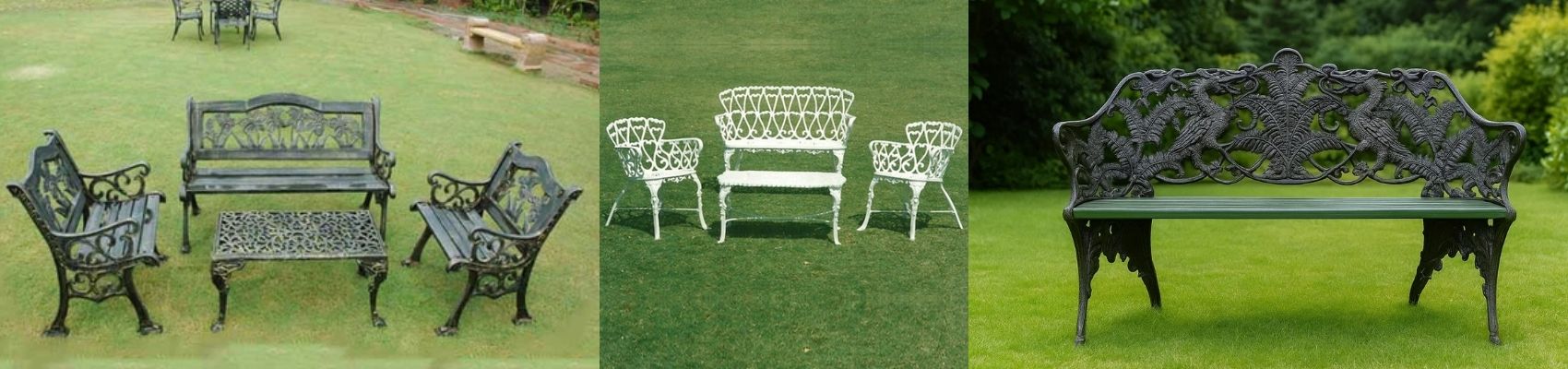 Metal Casted Garden Sofa Sets