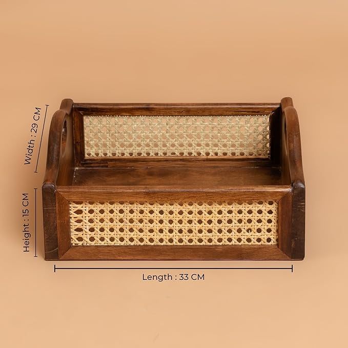 Cane & Rattan Furniture - Basket Tray- Caneva Tray