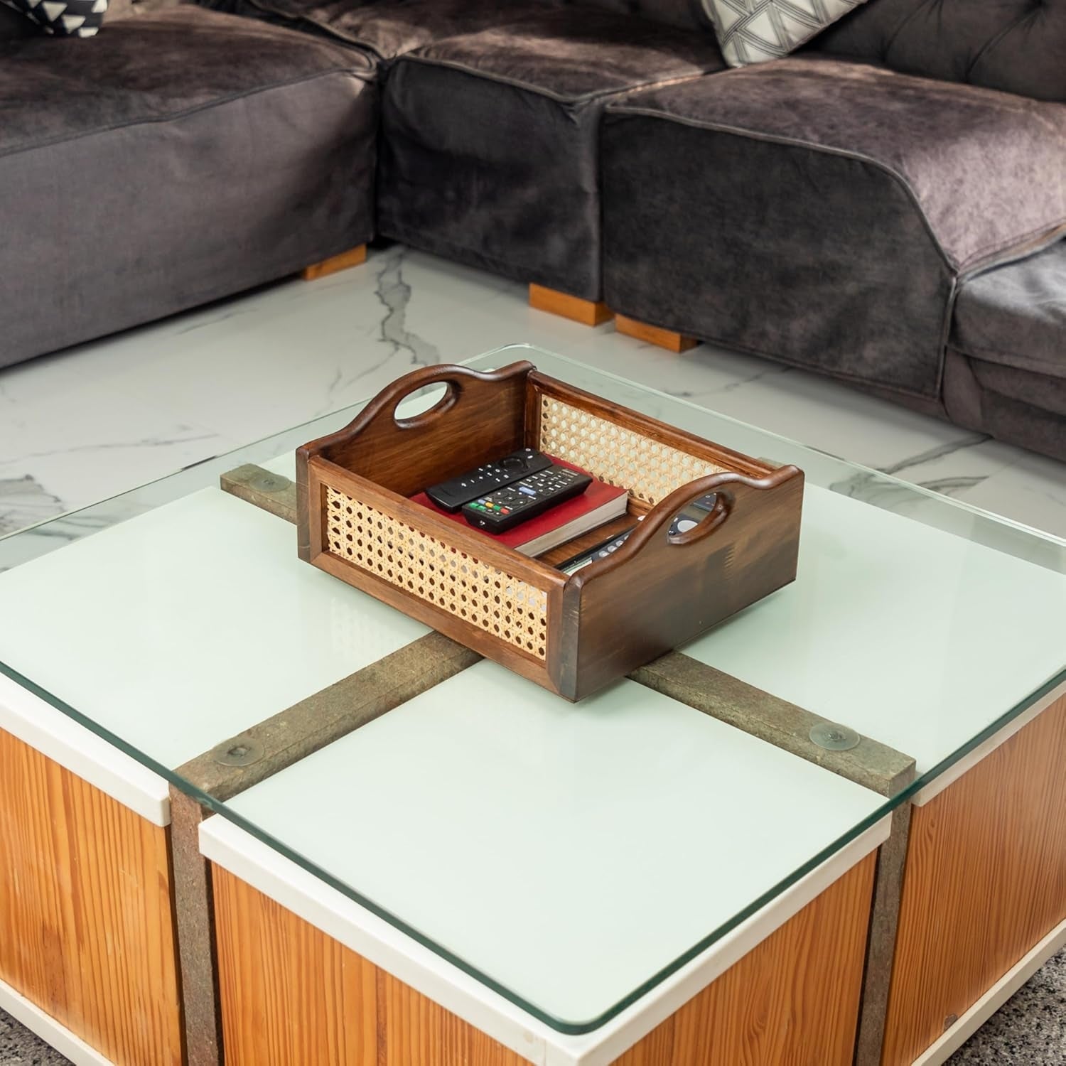 Cane & Rattan Furniture - Basket Tray- Caneva Tray