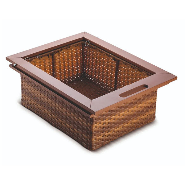 Alluminium PE Wicker - Kitchen Basket - Luxe 5