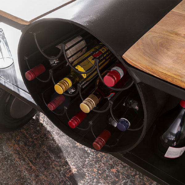 Antique Rustic Automobile Furniture - Wine Cabinet - AutoRevive