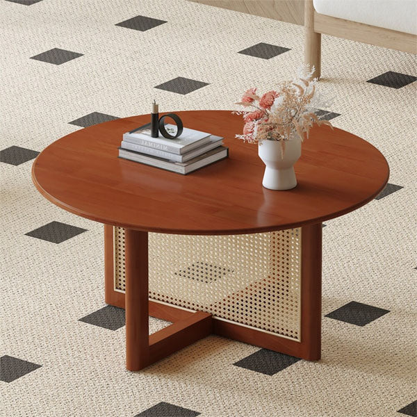 Cane Rattan Coffee Table - Zephyr