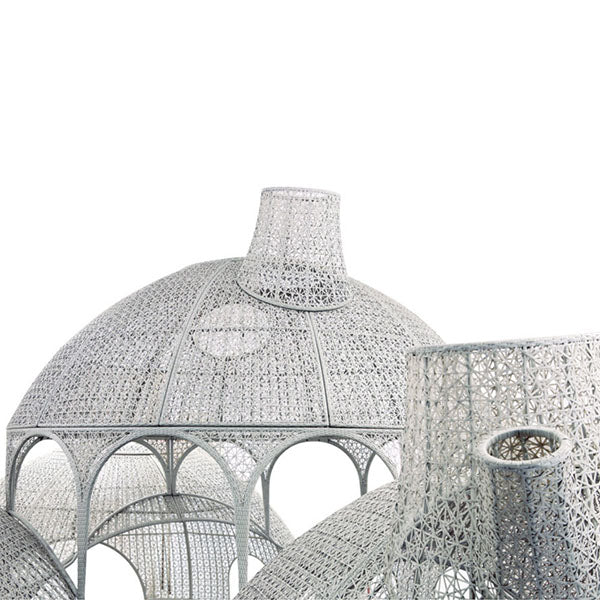 Outdoor Wicker Cabana & Gazebo - GLACIA Signature Dome