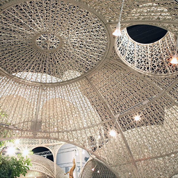 Outdoor Wicker Cabana & Gazebo - GLACIA Signature Dome