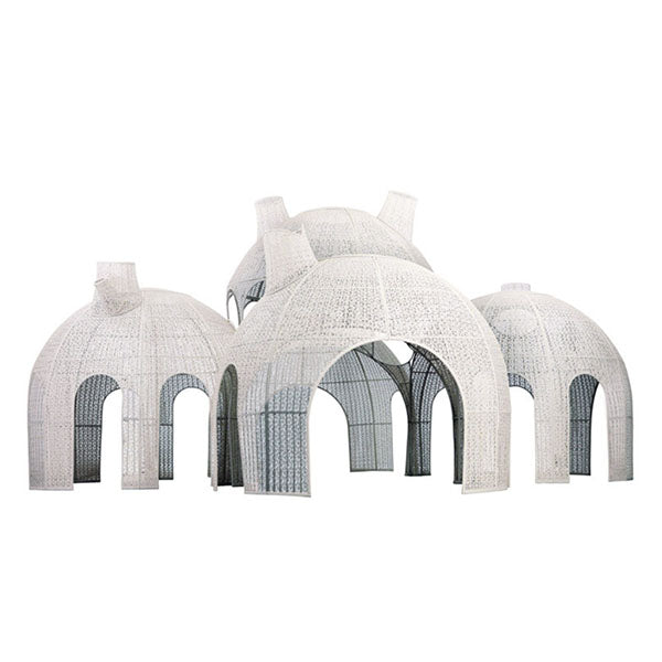 Outdoor Wicker Cabana & Gazebo - GLACIA Signature Dome