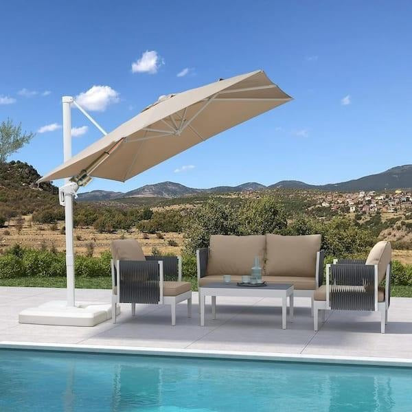 Garden Umbrella - Patio Parasol -Outdoor Furniture - Sun Shade - Rain Shade- Radiance Fold Umbrella