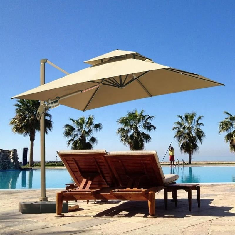 Garden Umbrella - Patio Parasol -Outdoor Furniture - Sun Shade - Rain Shade- Radiance Fold Umbrella