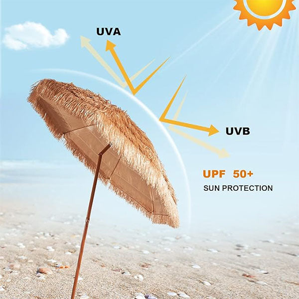 Garden Umbrella - Sun Shade - Patio Parasol - Umbrella - Bali Thatch Umbrella 2