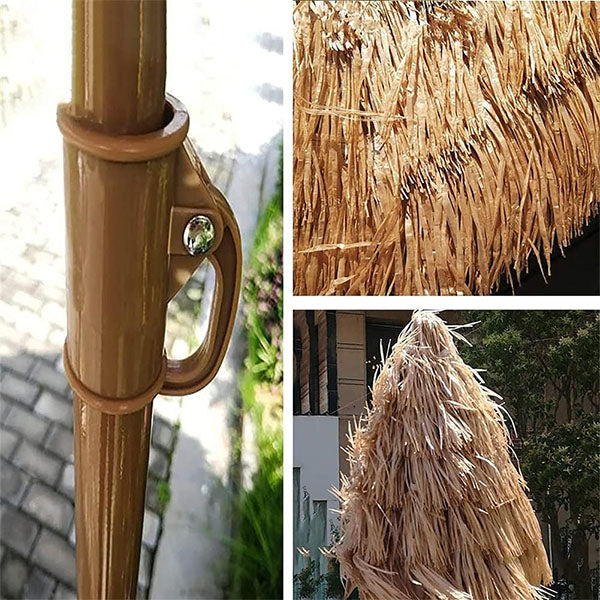 Garden Umbrella - Sun Shade - Patio Parasol - Umbrella - Bali Thatch Umbrella