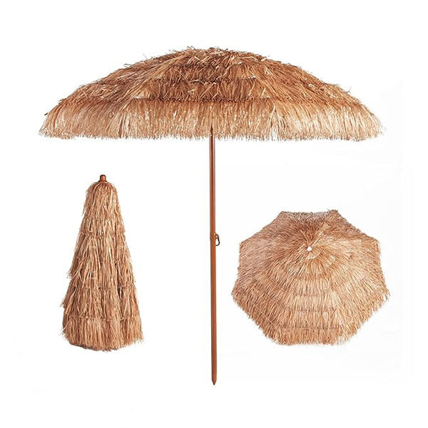 Garden Umbrella - Sun Shade - Patio Parasol - Umbrella - Bali Thatch Umbrella