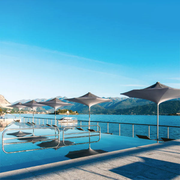 Garden Umbrella - Sun Shade - Patio Parasol - Umbrella - Infinity Curve Umbrella