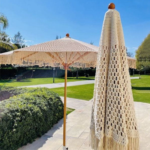 Garden Umbrella - Sun Shade - Patio Parasol - Umbrella - Peacock Umbrella bb