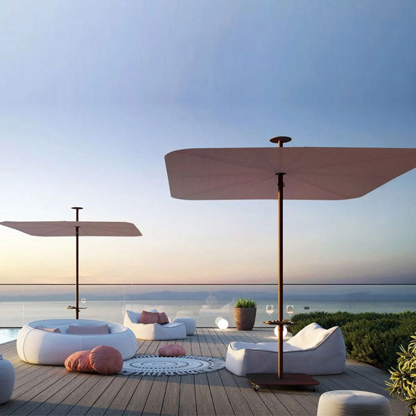 Garden Umbrella - Sun Shade - Patio Parasol - Square Umbrella - Lunaris