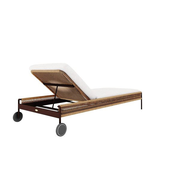 Outdoor Braided, Rope & Cord Sunlounger - Pristine Prime