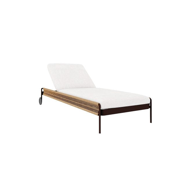 Outdoor Braided, Rope & Cord Sunlounger - Pristine Prime