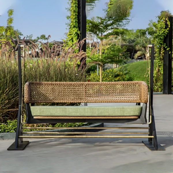 Outdoor Braided & Rope Bar Chair - Tierra Weave Swing