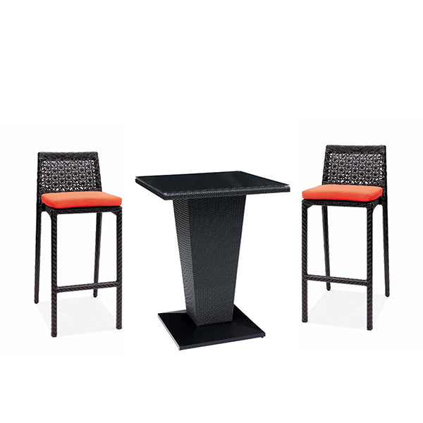 Outdoor Furniture - Wicker Bar Set - MoonDrop