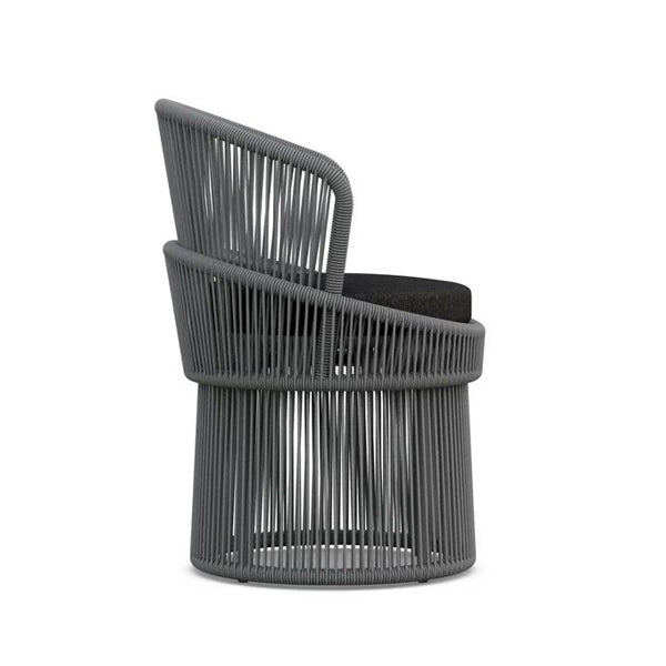 Outdoor Braided Rope & Cord Alluminum Garden Coffee Set - Loftoro