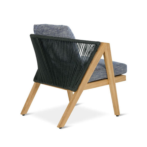 Outdoor Furniture Braid and Rope Heigh Back Chair,Lazy Chair, Rest Chair, Easy Chair, Ocassional chair - Reclessa