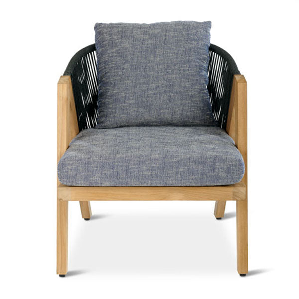 Outdoor Furniture Braid and Rope Heigh Back Chair,Lazy Chair, Rest Chair, Easy Chair, Ocassional chair - Reclessa