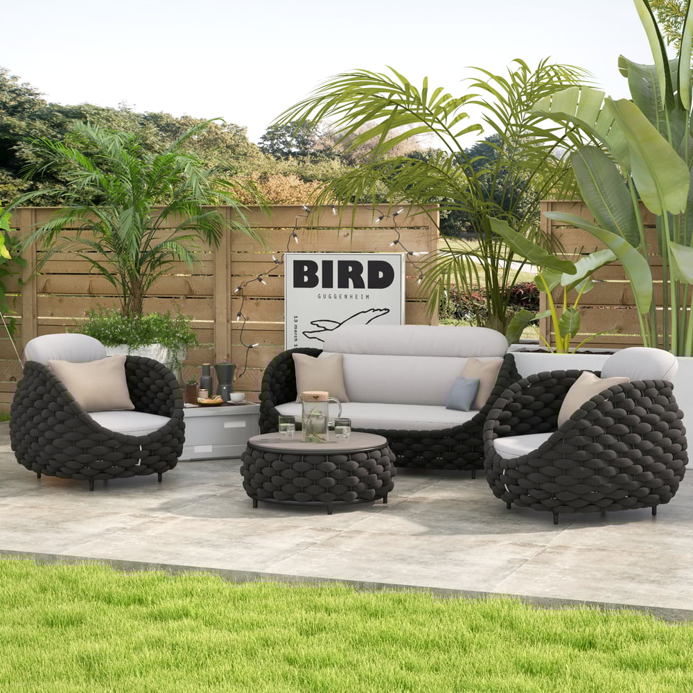 Outdoor Furniture Braided, Rope & Cord, Sofa - Textline