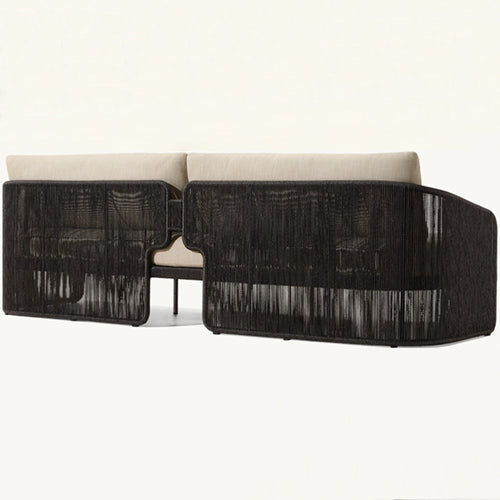 Outdoor Furniture Braided & Rope Sofa - Jubilation 04