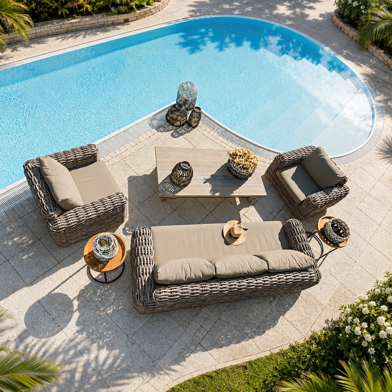 Spectra Willow Edition – Luxury Outdoor Wicker Sofa Collection 2026