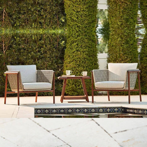 Outdoor Wicker and Alluminum Sofa- Beaumont Rattan