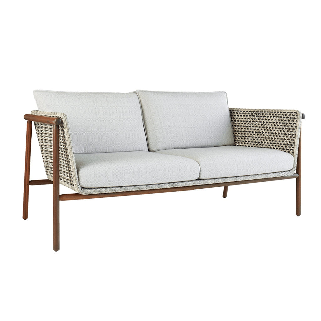 Outdoor Wicker and Alluminum Sofa- Beaumont Rattan
