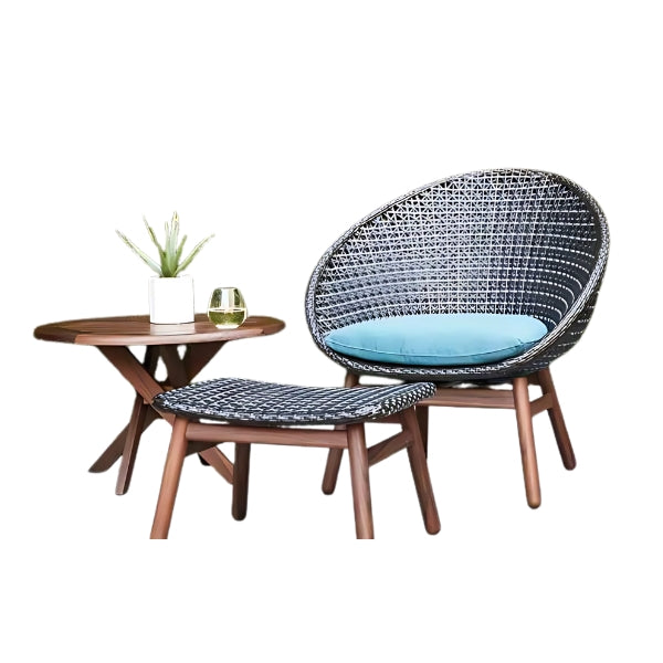 Outdoor Wicker and Alluminum Sofa- Windsor Grove