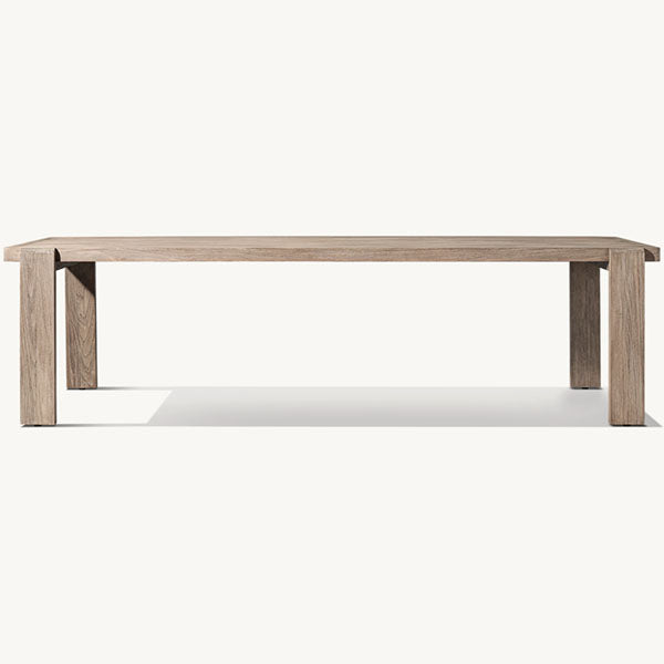 Outdoor Wood - Dining Set - Silver Moon