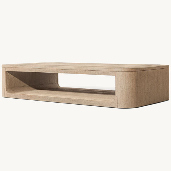 Outdoor Wood - Sofa Set - Caramel