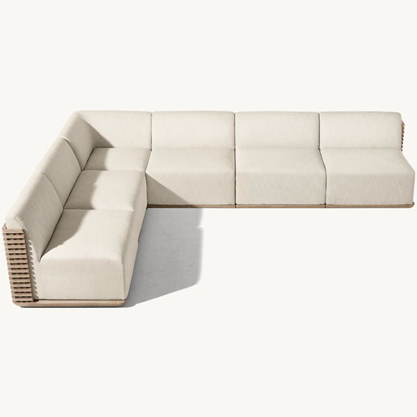 Outdoor Wood - Sofa Set - Cascade