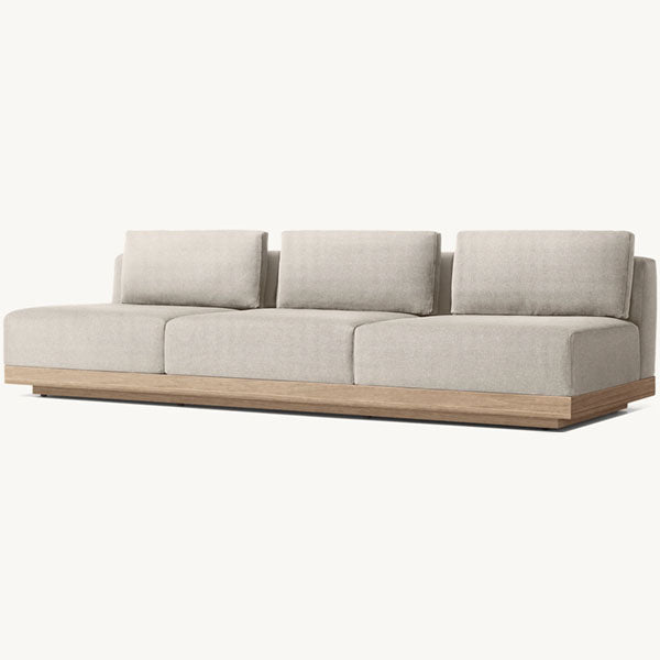 Outdoor Wood - Sofa Set - Dusk
