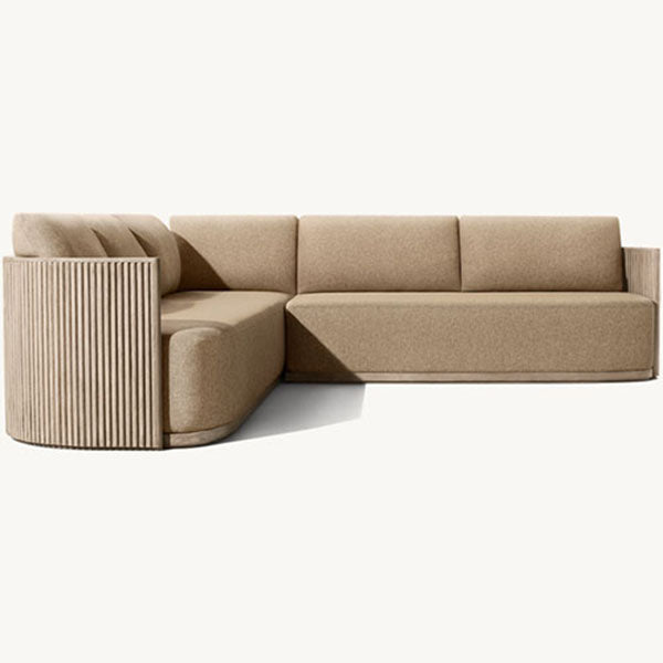 Outdoor Wood - Sofa Set -Grand Oak