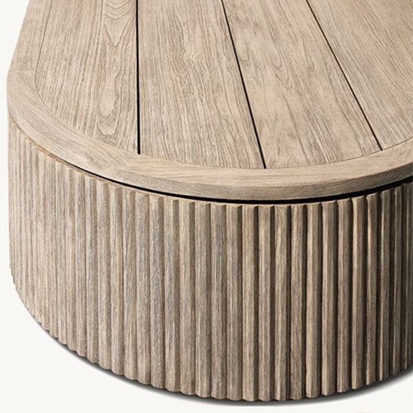 Outdoor Wood - Sofa Set - Grand Oak