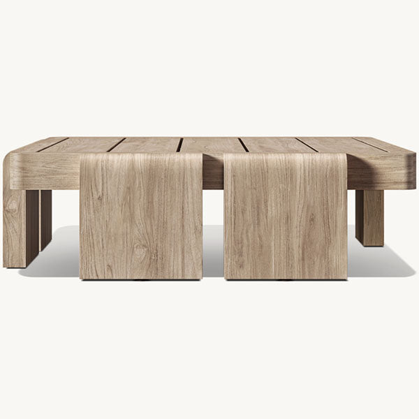 Outdoor Wood - Sofa Set - Silver Moon