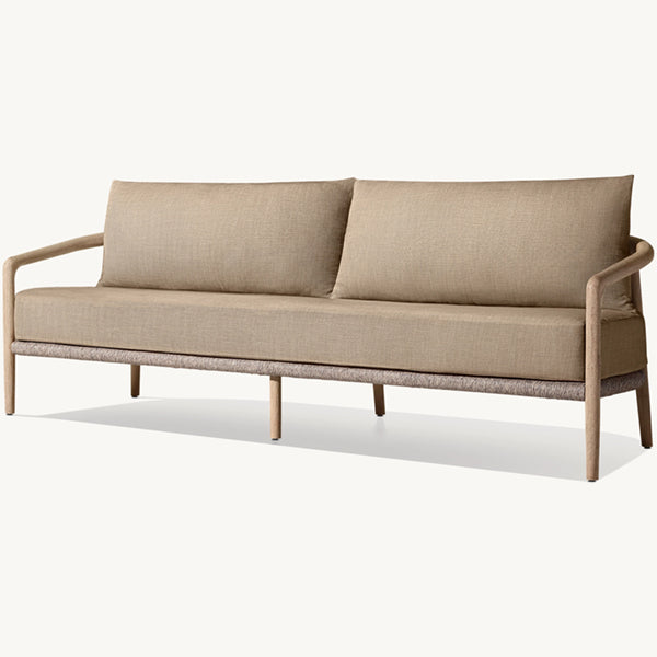 Outdoor Wood - Sofa Set - The Happy Dining