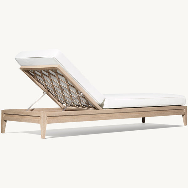 Outdoor Wooden - Sun Lounger -Relaxia 5