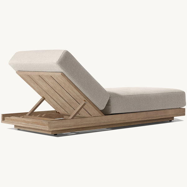 Outdoor Wooden - Sun Lounger - Dusk