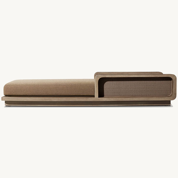Outdoor Wooden - Sun Lounger - Feast Bliss 11