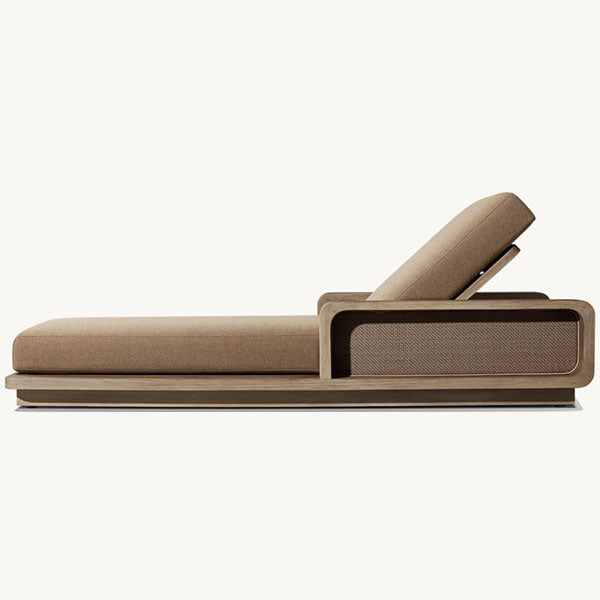 Outdoor Wooden - Sun Lounger - Feast Bliss 9