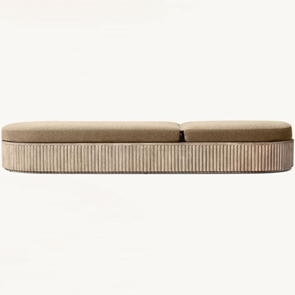 Outdoor Wooden - Sun Lounger - Grand Oak