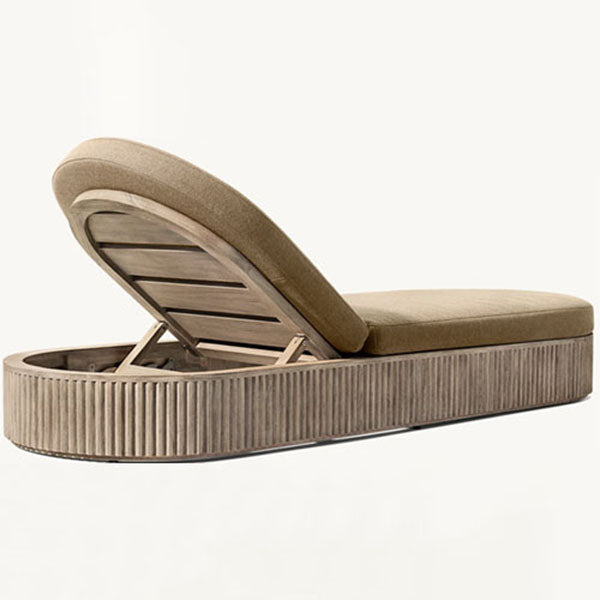 Outdoor Wooden - Sun Lounger - Grand Oak