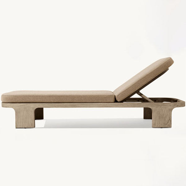 Outdoor Wooden - Sun Lounger - HomeHarmony