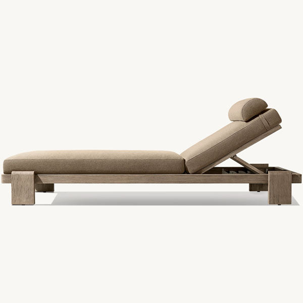 Outdoor Wooden - Sun Lounger - Sunspace