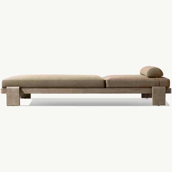 Outdoor Wooden - Sun Lounger - Sunspace