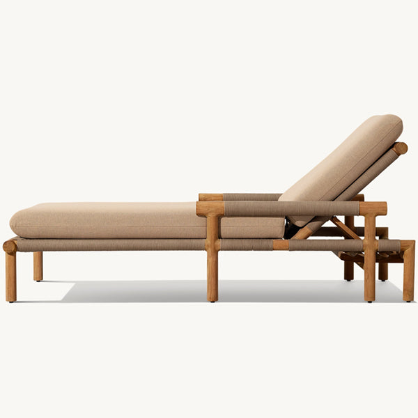 Outdoor Wooden - Sun Lounger - The Sunseeker