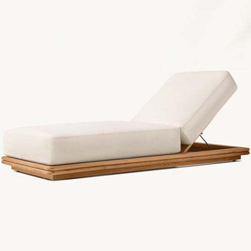 Outdoor Wooden - Sun Lounger - Zostera 02