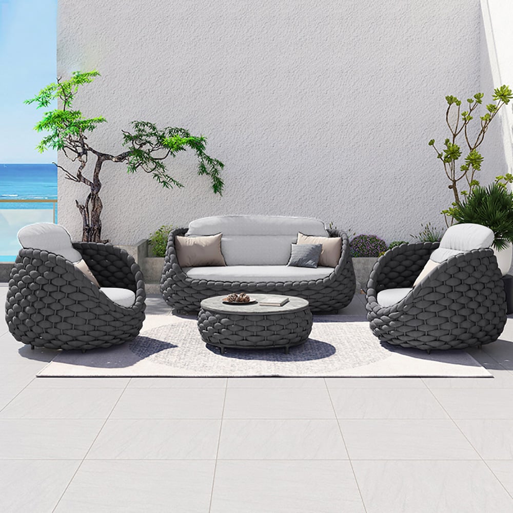 Outdoor Furniture Braided, Rope & Cord, Sofa - Textline